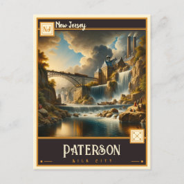 Postal Paterson, Nueva Jersey | Vintage