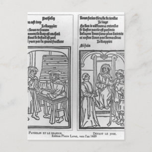 Postal Pathelin y el Draper y el Pathelin