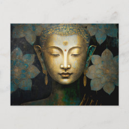 POSTAL PATINA DE PAZ | RETRATO DE MEDITACIÓN