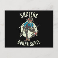 Patinadores que esquelearán el Skeleton Skateboard