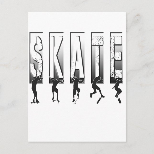 POSTAL PATINAJE (Anverso)