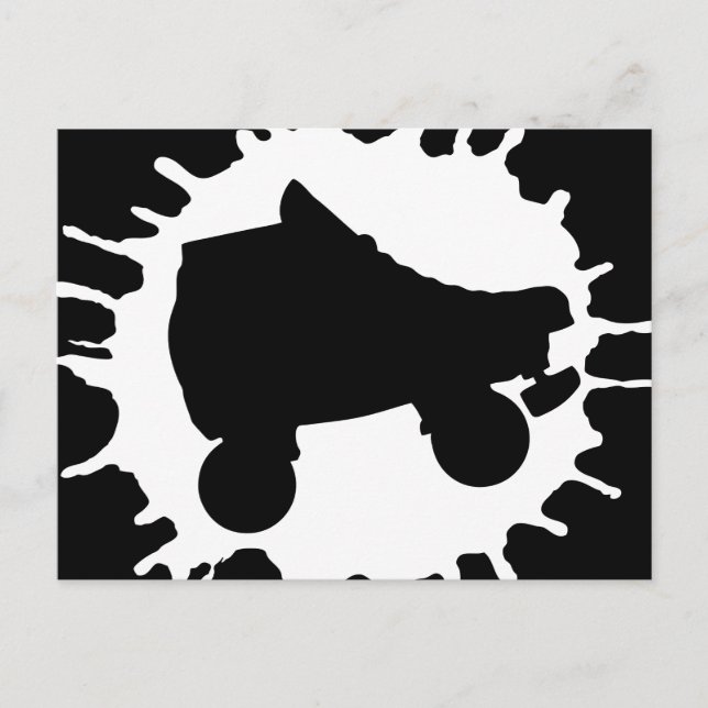 Postal patinaje (Anverso)