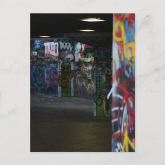 Postal Patinaje de graffiti en Londres