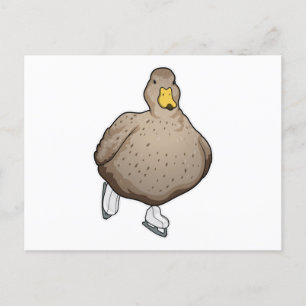 Postal Patinaje sobre hielo Patines de hielo