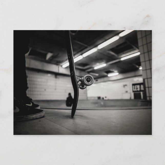 Postal Patineta (Anverso)