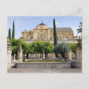 Postal Patio de los Naranjos en la mezquita de Córdoba