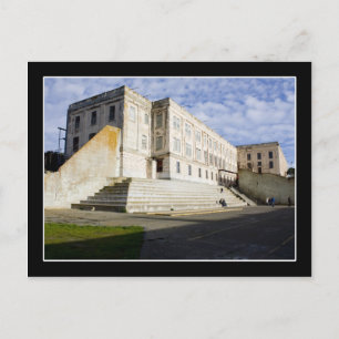 Postal Patio penitenciario en Alcatraz