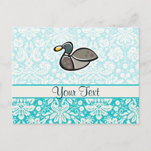 Postal Pato; Cuto (Anverso)