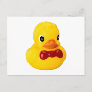 Postal Pato de caucho Badeente Quietschente