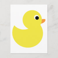 Pato de goma amarillo