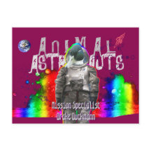 Pato de los astronautas animales