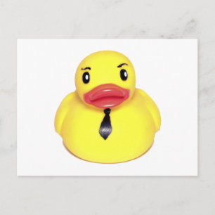 Postal Pato de negocios