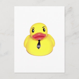 Postal Pato de negocios
