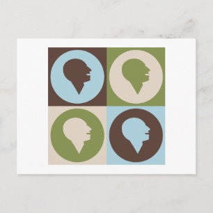 Postal Patología del lenguaje de voz pop artístico