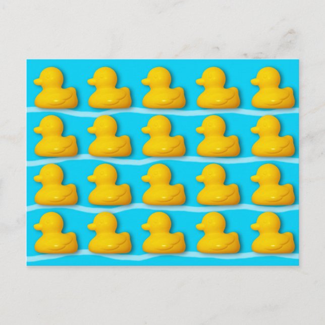 Postal Patos de baño (Anverso)
