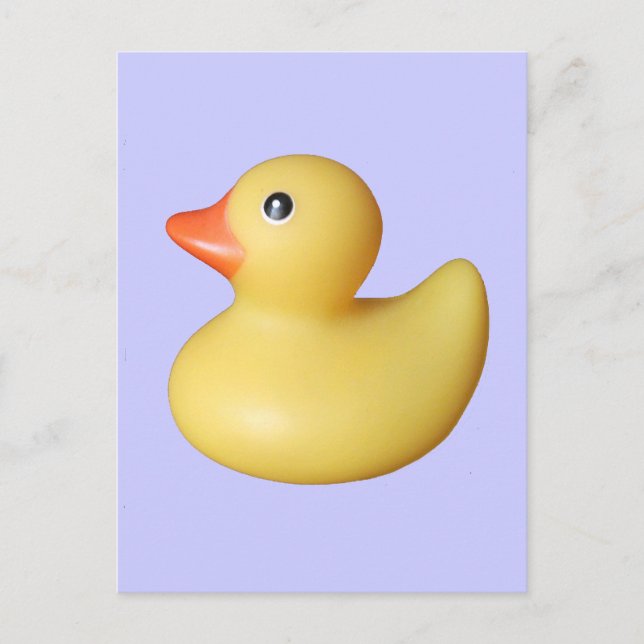 Postal Patos en fila (Anverso)