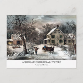 Postal - PATRIA AMERICANA: Invierno