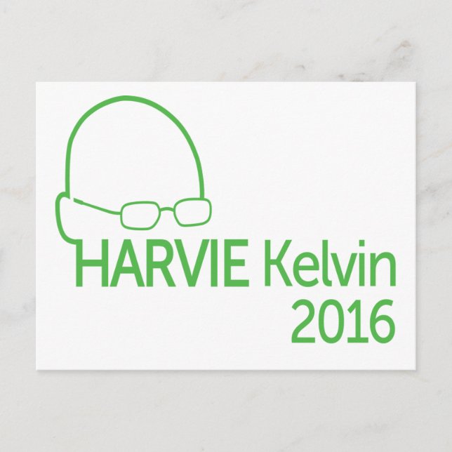 Postal Patrick Harvie Kelvin 2016 (Anverso)