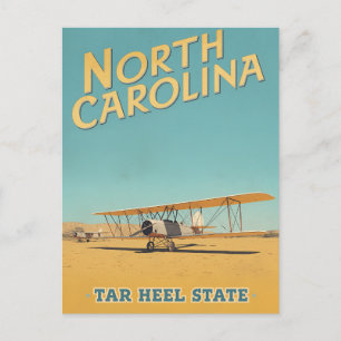 Postal Patrimonio de la Aviación de Carolina del Norte
