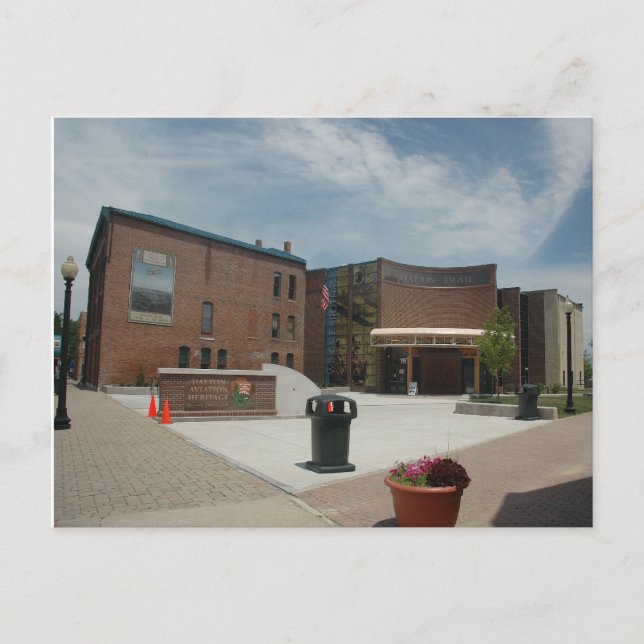 Postal Patrimonio de la Aviación de Dayton (Anverso)