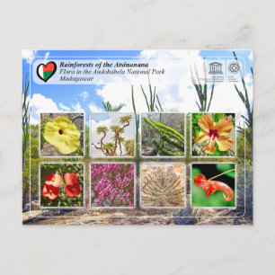 Postal Patrimonio de la Humanidad de la UNESCO - Atsinana