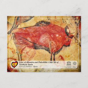 Postal Patrimonio de la Humanidad de la UNESCO - Cueva de