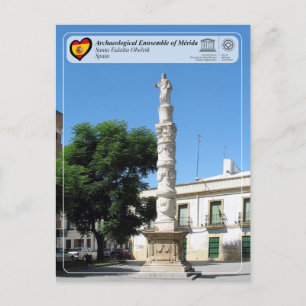 Postal Patrimonio de la Humanidad de la UNESCO - Mérida -
