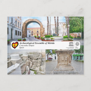 Postal Patrimonio de la Humanidad por la UNESCO - Arco d
