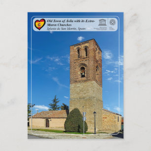 Postal Patrimonio de la Humanidad por la UNESCO - Ávila -
