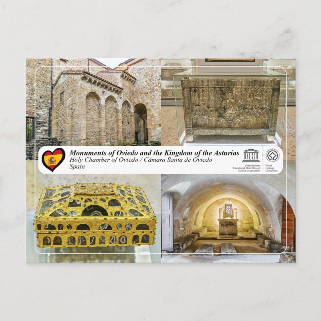 Postal Patrimonio de la Humanidad por la UNESCO - Cámara  (Anverso)