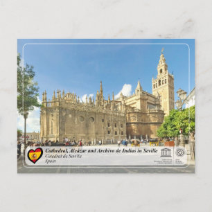 Postal Patrimonio de la Humanidad por la UNESCO - Catedra