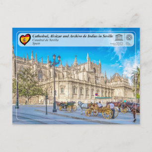 Postal Patrimonio de la Humanidad por la UNESCO - Catedra