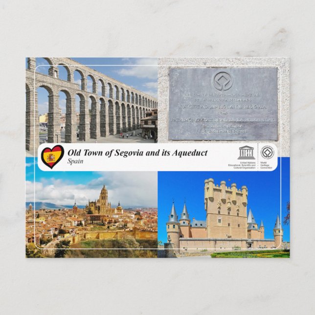 Postal Patrimonio de la Humanidad por la UNESCO - Ciudad  (Anverso)