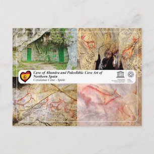Postal Patrimonio de la Humanidad por la UNESCO - Cueva d