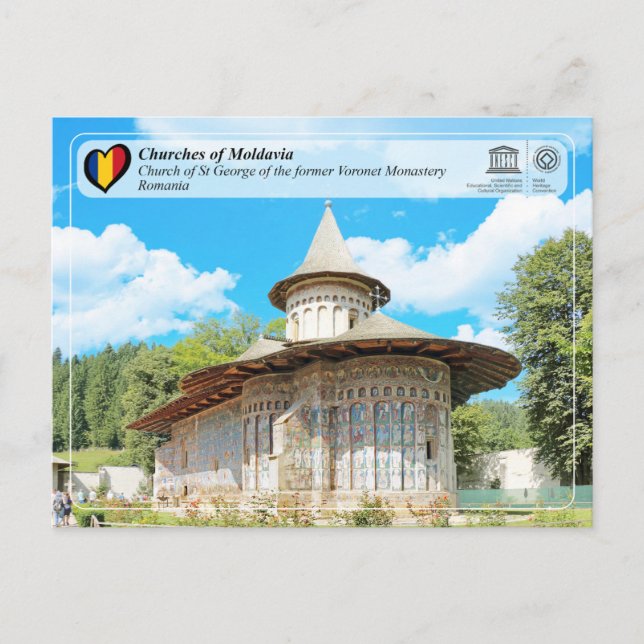 Postal Patrimonio de la Humanidad por la UNESCO - Iglesia (Anverso)