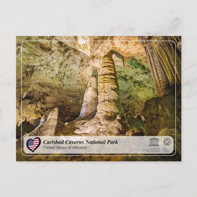 Postal Patrimonio de la Humanidad por la UNESCO - Parque  (Anverso)