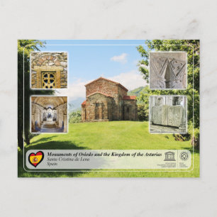 Postal Patrimonio de la Humanidad por la UNESCO - Santa C