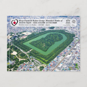 Postal Patrimonio de la UNESCO - Mozu Kofun - Nintoku-ten