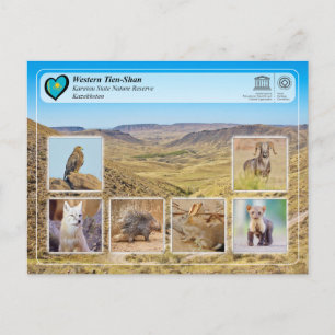 Postal Patrimonio de la UNESCO - Tian Shan Occidental - R