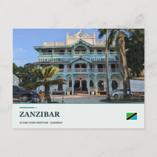 Postal Patrimonio de Stone Town de Zanzíbar