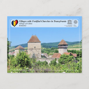 Postal Patrimonio Mundial de la UNESCO - Pueblo de Câlnic