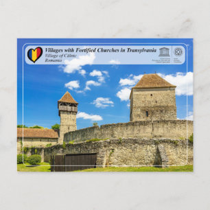 Postal Patrimonio Mundial de la UNESCO - Pueblo de Câlnic