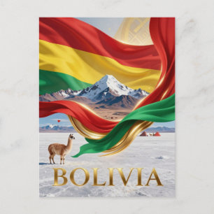 Postal Patrimonio Nacional de los Andes de Bolivia