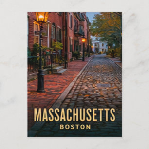 Postal Patrimonio Revolucionario de Boston Massachusetts