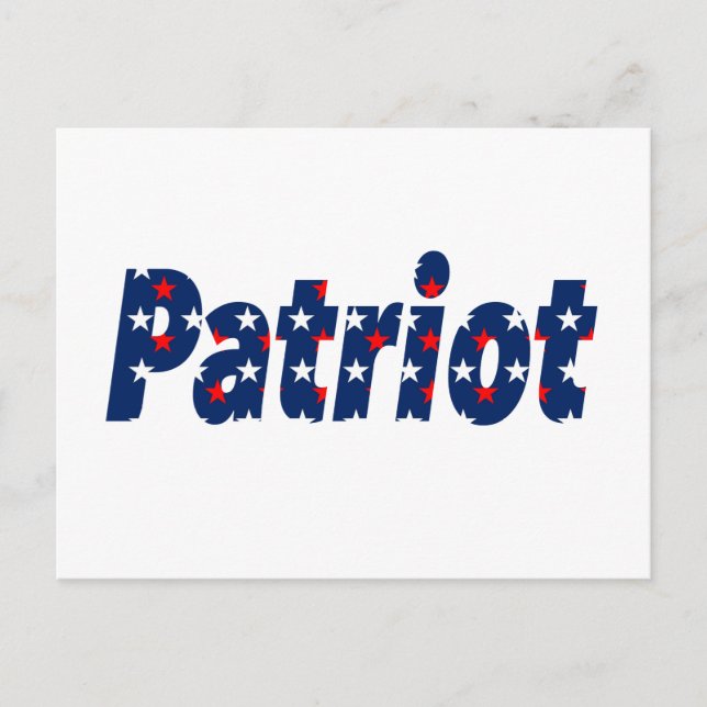 Postal Patriota (Anverso)