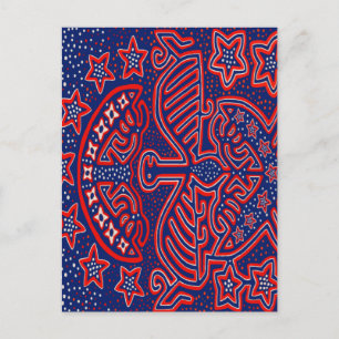 Postal Patriota demócrata Águila de EE.UU.