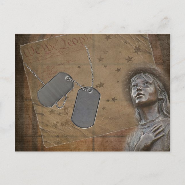 Postal patriótica (Anverso)