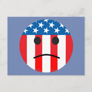 Postal patriótico triste