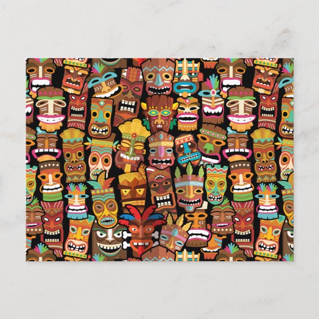 Postal Patrón 4 de TIKI (Anverso)