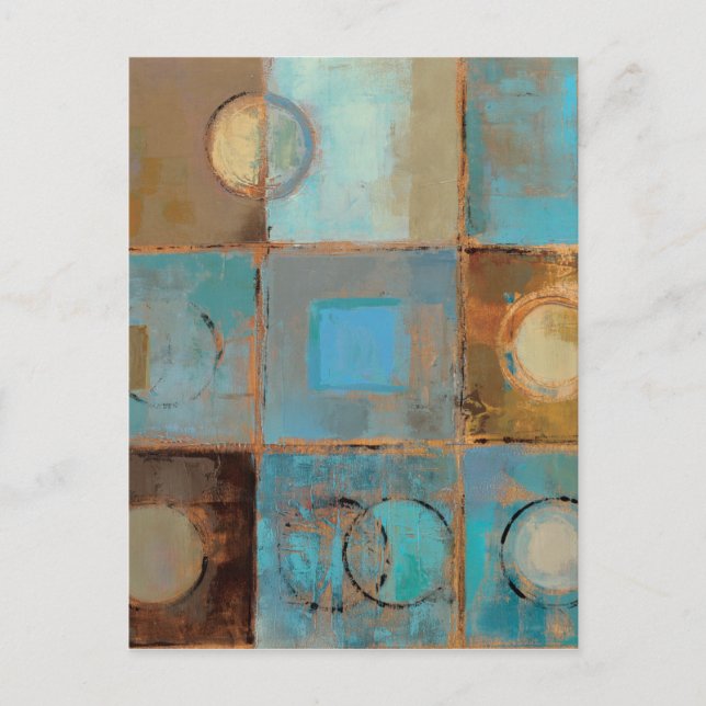 Postal Patrón abstracto (Anverso)